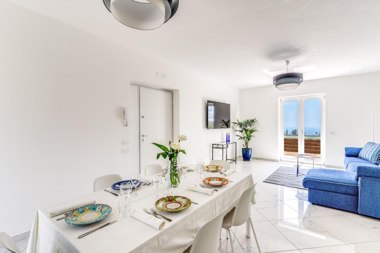 Villa Rusinella Minimalist Retreat With Sea Views Massa Lubrense Zewnętrze zdjęcie