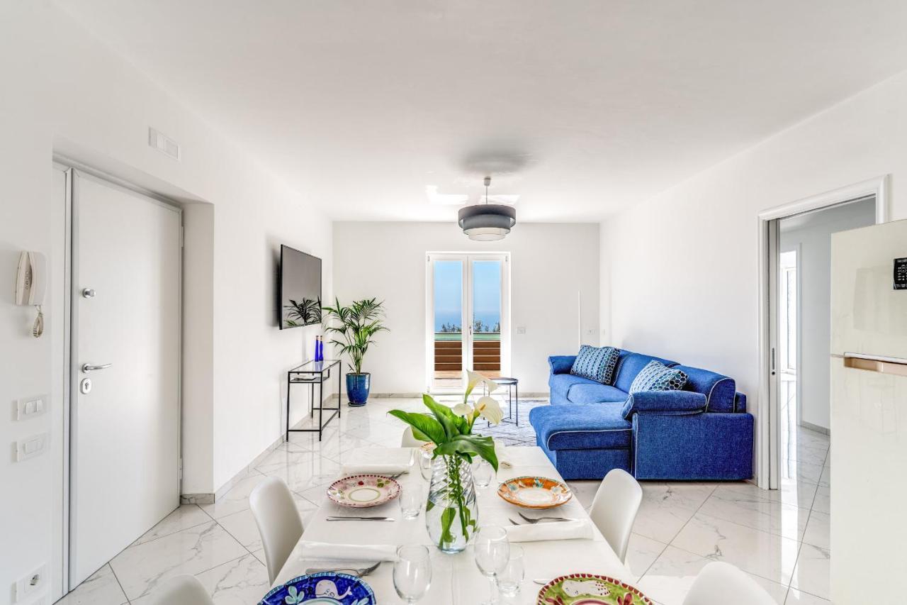 Villa Rusinella Minimalist Retreat With Sea Views Massa Lubrense Zewnętrze zdjęcie