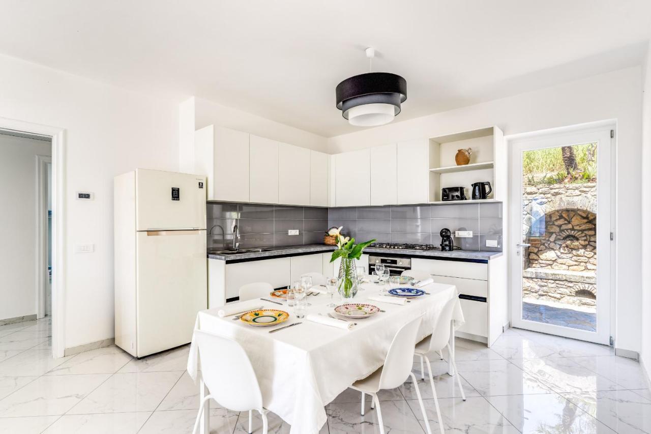 Villa Rusinella Minimalist Retreat With Sea Views Massa Lubrense Zewnętrze zdjęcie