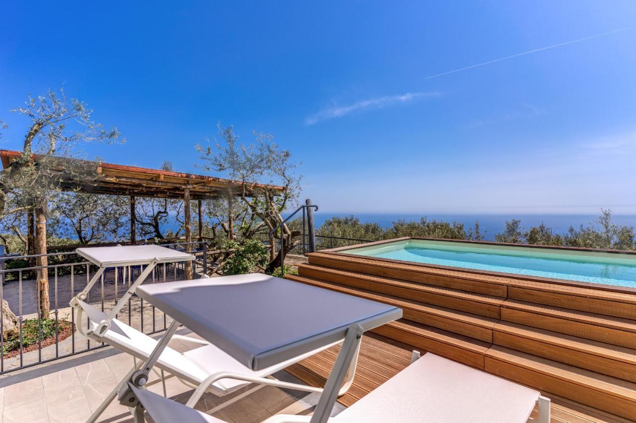 Villa Rusinella Minimalist Retreat With Sea Views Massa Lubrense Zewnętrze zdjęcie