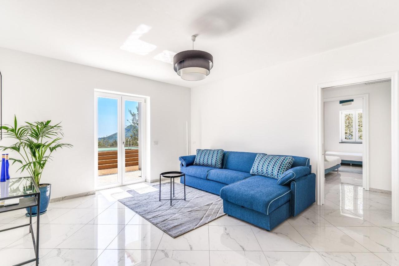 Villa Rusinella Minimalist Retreat With Sea Views Massa Lubrense Zewnętrze zdjęcie