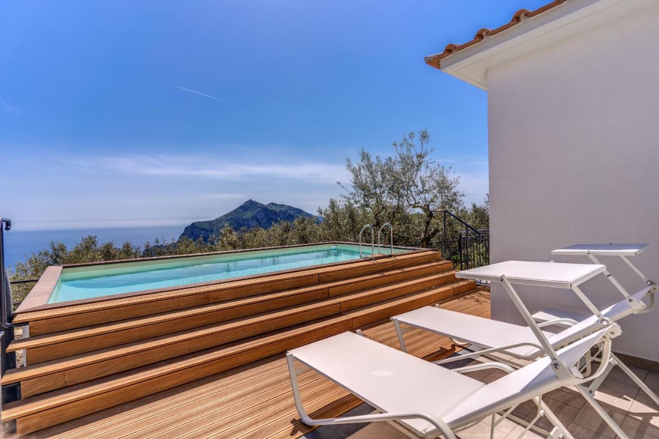 Villa Rusinella Minimalist Retreat With Sea Views Massa Lubrense Zewnętrze zdjęcie